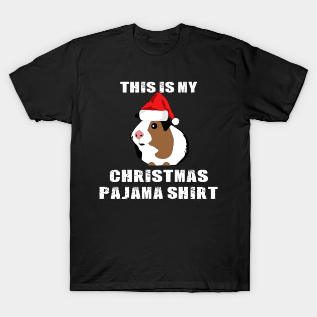 Guinea Pig Christmas Gift T-Shirt by othmane4